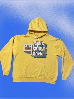 Retro Walt DISNEY World Graphic Hoodie